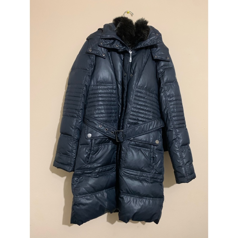 Vince camuto parka faux fur